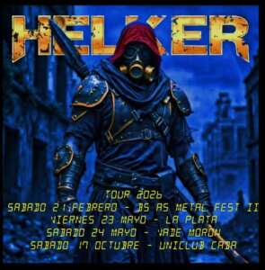 Helker vuelve a Buenos Aires con show en Uniclub