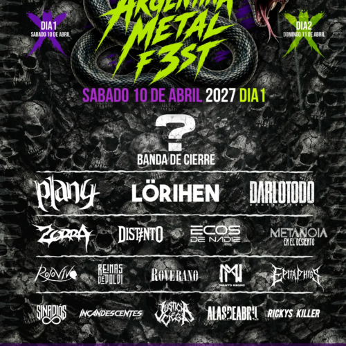 ARGENTINA METAL FEST 3 – DÍA 1